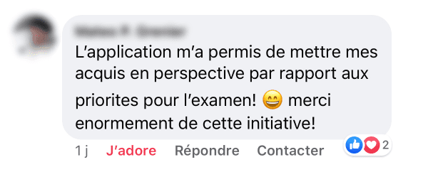 Témoignage Inf. de poche