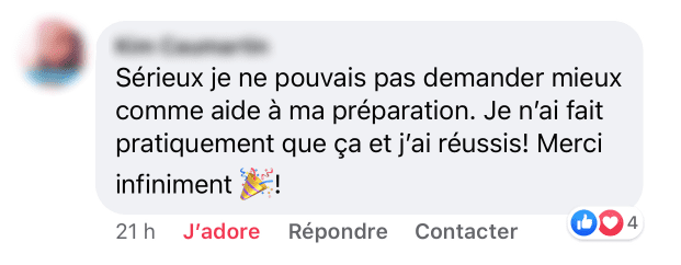 Témoignage Inf. de poche