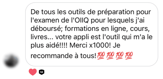 Témoignage Inf. de poche