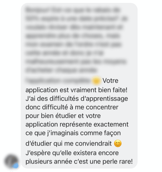 Témoignage Inf. de poche